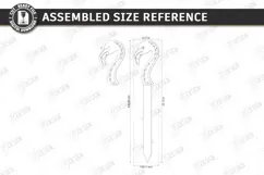 Wooden Garden Stake Laser Cut | Garden Sign | Flamingo Laser Product Image 2