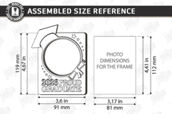 Graduation Mini Photo Frame Laser Cut Bundle | Class of 2026 Product Image 20