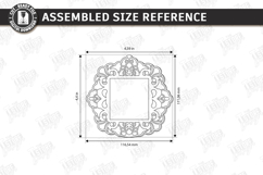 Fridge Magnet Frame Laser Cut Bundle | Magnetic Photo Frame Product Image 20