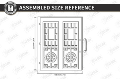 3D Miniature Door Notebook Cover Laser Cut Bundle | Vintage Product Image 21