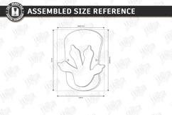 Footprint Shoes Laser Cut Bundle | Childrens Feet Stilts SVG Product Image 21