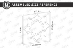 Flower Bag Tags Laser Cut Bundle | Boho Bag Charms | Macrame Product Image 30