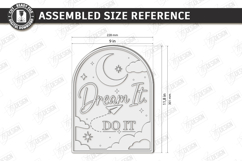 Motivational Wall Sign Laser Cut | Motivational Quotes | CNC Product Image 3