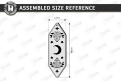 Mystic Wooden Bookmark Laser Cut Bundle | Witchy Designs SVG Product Image 25