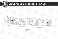 Baby Name Banner Laser Cut | Nursery Garland | Wall Decor Product Image 2