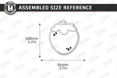 Personalized Backpack Tag Laser Cut | Name Charm | Keychain Product Image 2