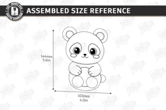 Finger Puppet Laser Cut|Animal Puppet|Kids Toy|Cartoon Style Product Image 2