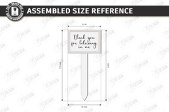 Teacher Appreciation Plant Stake Laser Cut | Flower Pot Sign Product Image 2