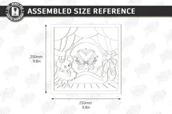 Kids Multilayer Photo Frame Laser Cut | 3D Kids Laser | CNC Product Image 2
