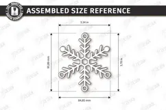 Christmas Hanger Decor Laser Cut | Boho Christmas Ornament Product Image 2
