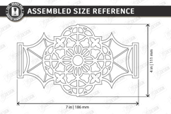 Gothic Waist Belt Laser Cut | Corset Belt | Gothic Accessory Product Image 2