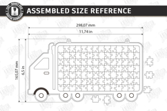 Puzzle Sample Laser Cut Bundle| Modern Puzzle |Family SVG Product Image 10