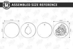 Guitar Pick Holder Laser Cut Bundle | Storage Box | Pick Box Product Image 30