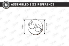 Animal Tracks Play Stamps Laser Cut Bundle | Matching Games Product Image 20
