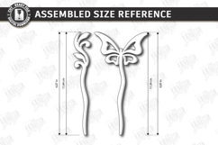 Wooden Hair Sticks and Pins Laser Cut Bundle | Accessories Product Image 20