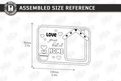 Mother's Day Photo Frame Laser Cut | Laser Gifts SVG | CNC Product Image 2