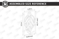 Flower Bag Tags Laser Cut Bundle | Boho Bag Charms | Macrame Product Image 3