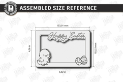 My First Easter Photo Frames Laser Cut Bundle | Happy Easter Product Image 11