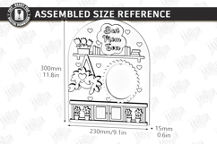 Mother's Day Miniature Roombox Laser Cut Bundle | 3D Layered Product Image 21