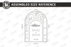 Wedding Welcome Sign Laser Cut Bundle | Floral Wedding Decor Product Image 10