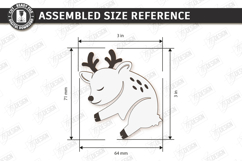 Cute Sleeping Animals Corner Bookmarks Laser Cut Bundle |CNC Product Image 16