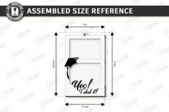 Graduation Photo Frames Ornament Laser Cut | Class of 2026 Product Image 2