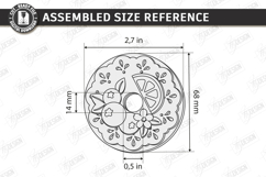 Drink Lid Toppers Laser Cut Bundle | Acrylic Tumbler Tag SVG Product Image 23