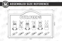 Family Easter Sign Laser Cut Kit | Welcome Sign | Home Decor Product Image 5