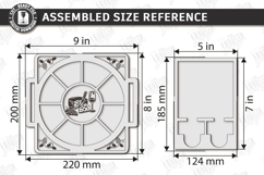 Cheese Board Laser Cut| Serving Tray | Serving Board Laser Product Image 2