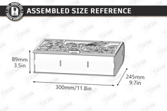 Honey Boxes Storage Laser Cut Bundle | Honeybee | Honeycomb Product Image 22