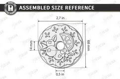 Drink Lid Topper Laser Cut | Acrylic Tumbler Tag | Summer Product Image 2