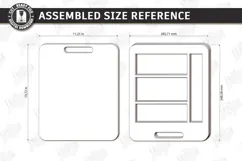Easel For Drawing Laser Cut | Wooden Tabletop Paint Easel Product Image 2