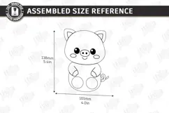 Finger Puppet Laser Cut|Animal Puppet|Kids Toy|Cartoon Style Product Image 2
