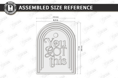 Motivational Wall Sign Laser Cut | Motivational Quotes | CNC Product Image 3