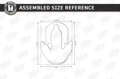 Footprint Shoes Laser Cut Bundle | Childrens Feet Stilts SVG Product Image 22