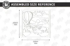 Kids Multilayer Photo Frame Laser Cut | 3D Kids Laser | CNC Product Image 2
