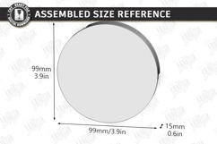 Bracelet Gift Box Laser Cut Bundle| Round Box | Romantic SVG Product Image 12