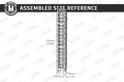 Moss Pole Laser Cut | Plant Trellis | Plant Stake | Garden Product Image 2