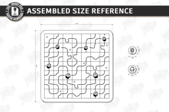 Board Game Labyrinth Laser Cut | Maze Game | Logic Games SVG Product Image 2