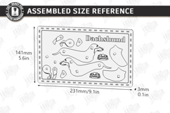 Wooden Dog Breed Card Puzzles Laser Cut Bundle | 3D Puzzle Product Image 3