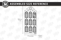 Miniature Village Blocks Toys Laser Cut Bundle | Town Houses Product Image 13