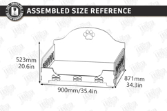 Cat Bed and House Laser Cut Bundle | Pet Furniture | Pet Bed Product Image 24
