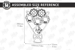 Mother's Day Photo Bouquet Laser Cut | Photo Frame Kit | CNC Product Image 2