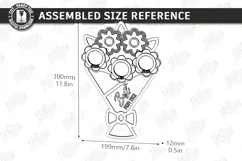 Mother's Day Photo Bouquet Laser Cut | Photo Frame Kit | CNC Product Image 2