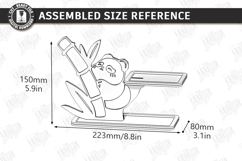Key Holder Tray Laser Cut | Storage Tray | Sunglasses Stand Product Image 2