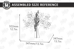 Easter Tree Laser Cut Bundle | Easter Table Decor | Spring Product Image 18