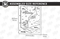 3D Baby Photo Album Cover Laser Cut | Kids Laser | Newborn Product Image 2