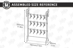 Mini Hanger Jewelry Display Laser Cut Bundle | Jewelry Stand Product Image 8