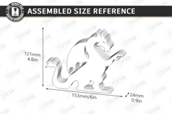 Animal Phone Stand Laser Cut | Multilayer Phone Holder SVG Product Image 3