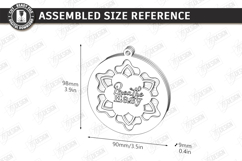 Air Freshener Laser Cut | Car Charm | Hanging Decorations Product Image 3
